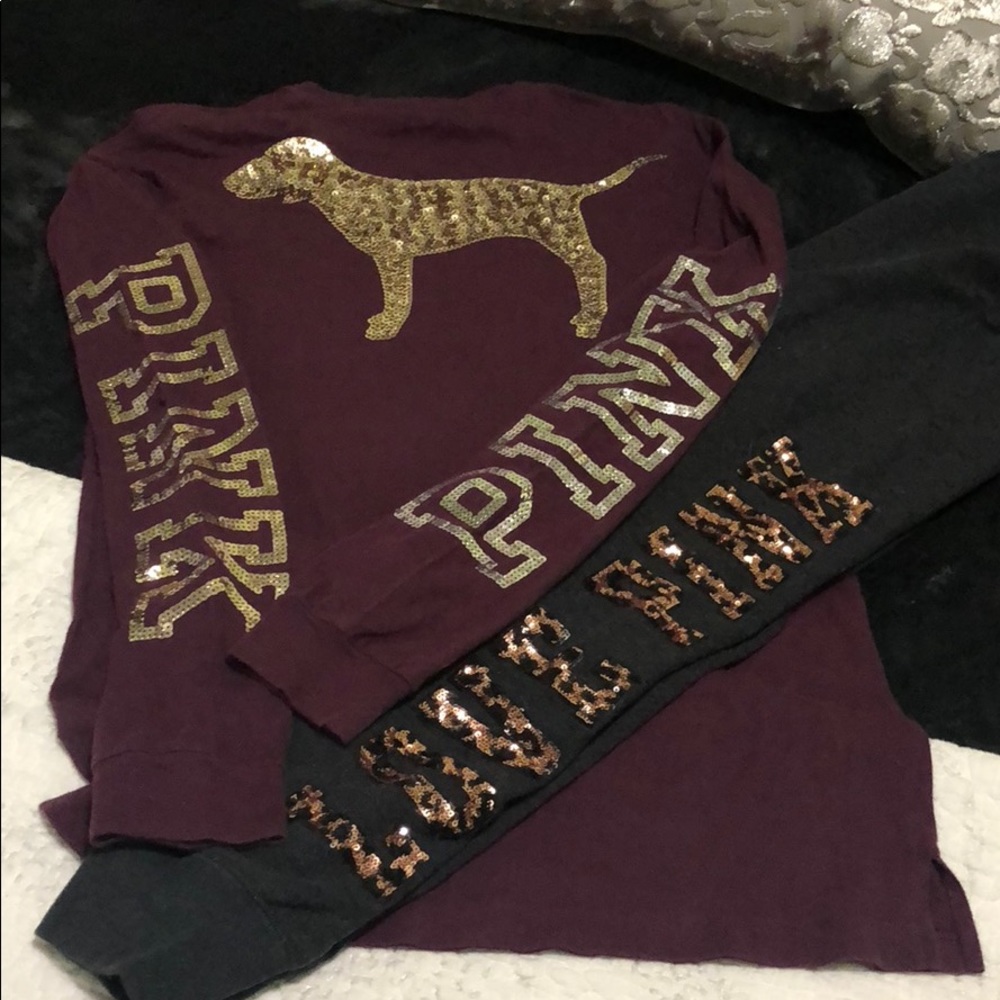 VS PINK BLING Dog HTF Cheetah joggers XS